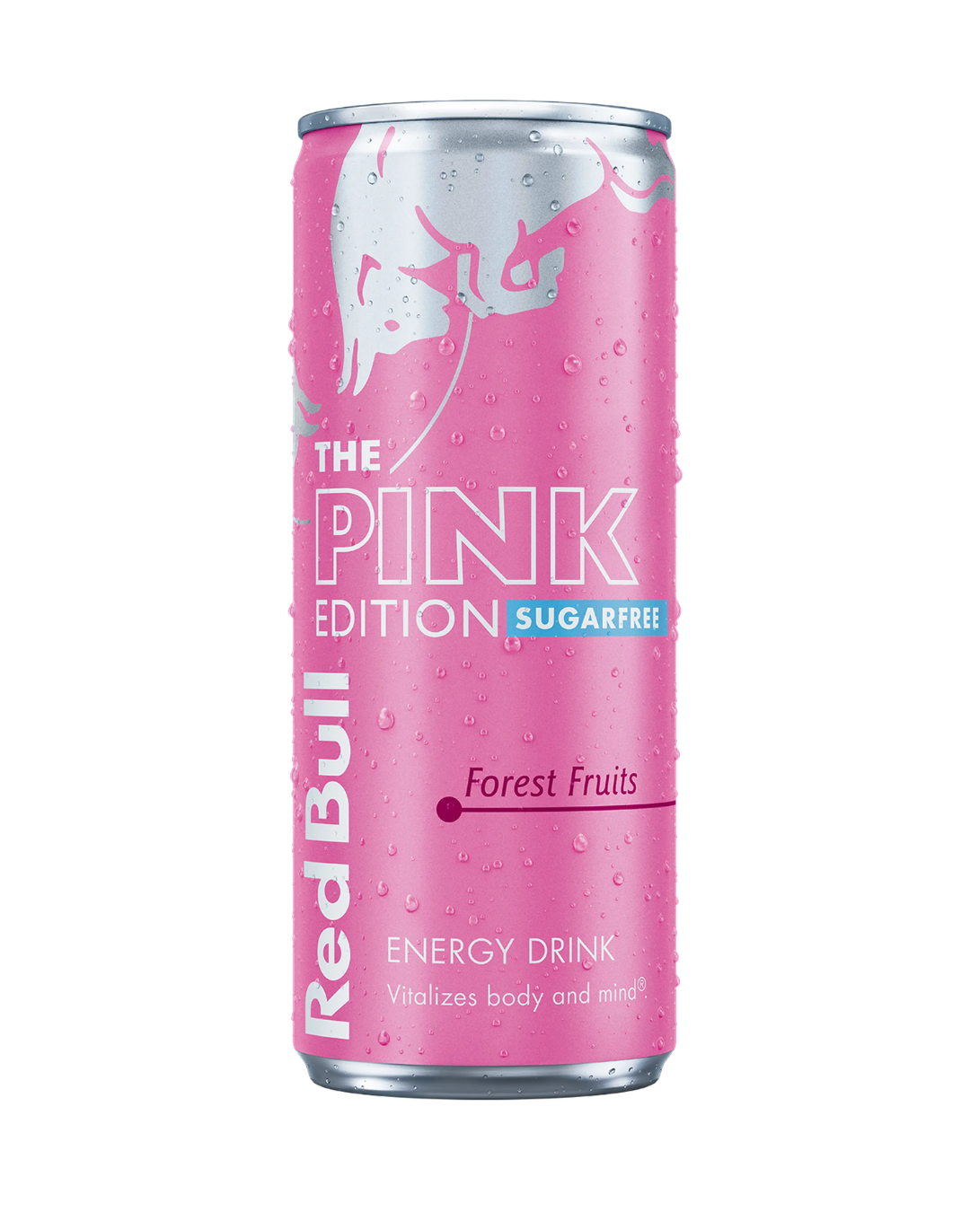 Red Bull Pink Edition Sugarfree: Energy drink without sugar‏