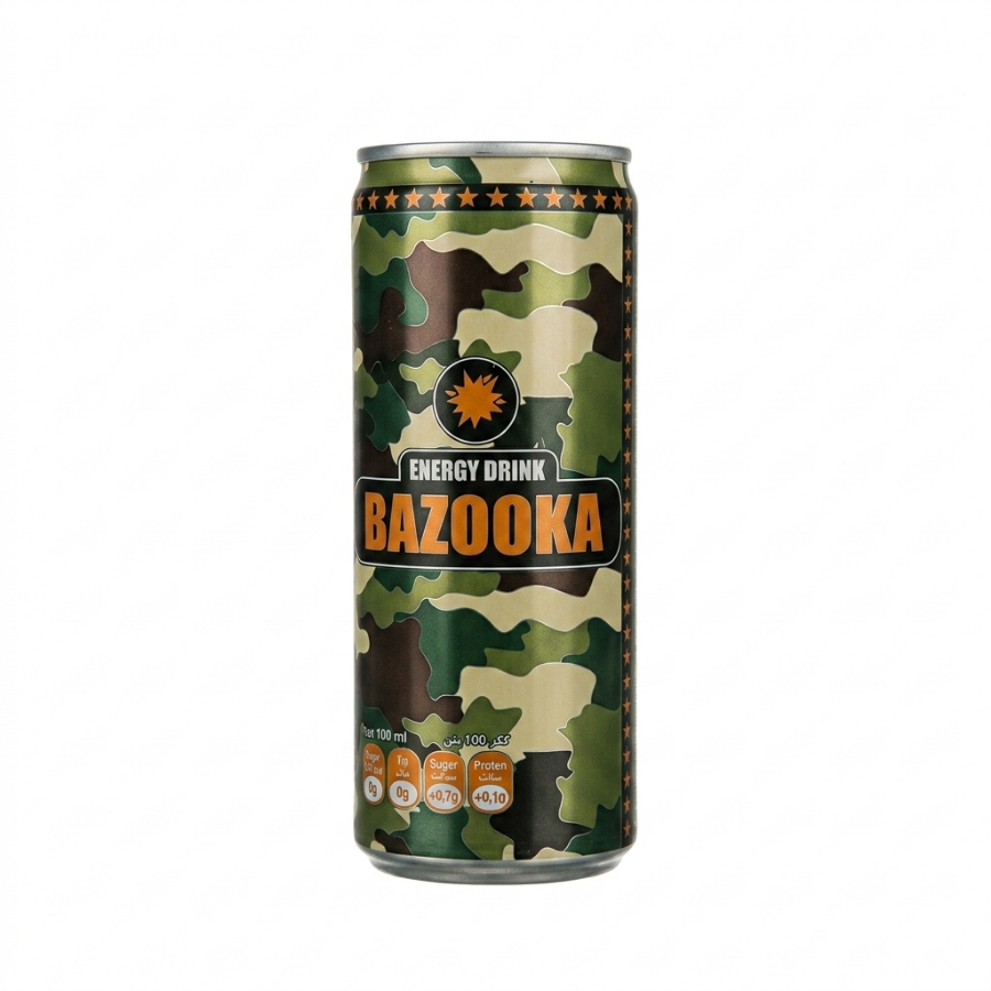 Bazooka 250mlx24 pc , energy drinks